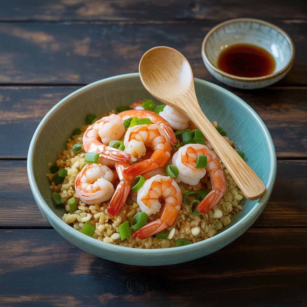 Cauliflower Rice with Shrimp